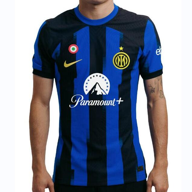 Inter Milan Home Kit Soccer Jersey 2023/24 Player Edition